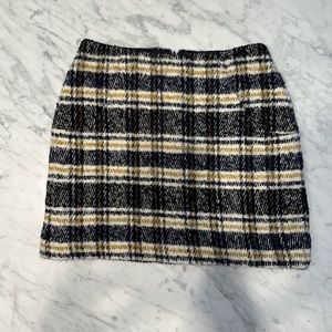 COPY - Maje Jolica Mini Skirt in plaid size 36 - perfect condition